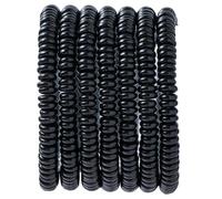 Natural Black Onyx Agate Disk Stone Spacer Beads 6x2mm 38cm/str Flat Rondelle Loose Semi Gemstone Caps for Making Bracelets Necklace