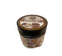 Natural Black Soap with Argan Oil - Exfoliating Body and Face Scrub - 200g