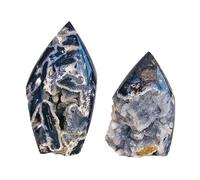 Natural Black Sphalerite Torch-Shaped Crystal - Handcrafted Gemstone Art Sculpture for Home Décor, Meditation, or Gift(150-200g1)