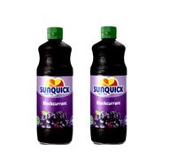 Natural Blackcurrant Fruit Juice Concentrate, Rich in Flavor, 700ml Bottles Pack of 2