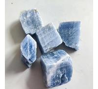 Natural Blue Calcite Crystal Stone Home Decor Celand Stone Spar Slab and Rough Crystal Mineral Stones