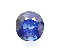Natural Blue Sapphire Stone 9.25 Ratti Certified Blue Sapphire/Neelam Precious Loose Gemstone A+++ Quality-DNM01B0CFTXRL