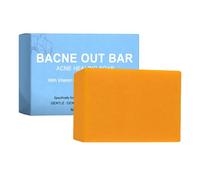 Natural Body Cleansing Bar, Turmeric, C & Alpha Soap For Back, Face, Chest & Shoulders, Remover & Brightening Cleanser, Healing Bar,Smooth Skin
