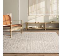 Natural Border Modern Abstract Cotton Backing Area Rug The Rug Shop UK Natural 200cm x 300cm