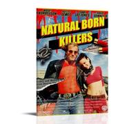 Natural Born KillersPainting Art Poster Canvas Art Wall Decoration Home Bedroom Aesthetics Painter Living Deco Strong Wall Painting Room DecoratedFrame-style08x12inch(20x30cm)