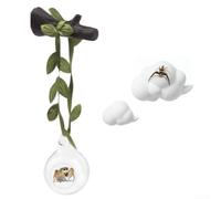 Natural Branch Design Glass Hideout 10cm for Insects
