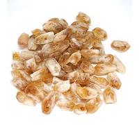 Natural Brazil Citrine Raw Stone Bulk Crystals Aromatherapy Ore Rock Mineral Specimen Collection Home Aquarium Decoration,200g