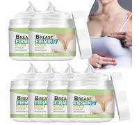 Natural Breast Firming & Lifting Cream with Collagen, Skin Tightening Body Lotion for Sagging Skin, Overnight Toning Full Body Sculpting Cream for Chest, Arms & Bust, Breast Massage Serum (6PCS)
