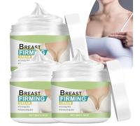 Natural Breast Firming & Lifting Cream with Collagen, Skin Tightening Body Lotion for Sagging Skin, Overnight Toning Full Body Sculpting Cream for Chest, Arms & Bust, Breast Massage Serum (3PCS)