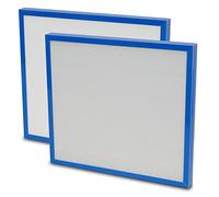 NATURAL BREEZE (2 Packs) True HEPA Filter Replacement for HoMedics AF-20FL Reinforced Replacement fits AF-20 AP-25