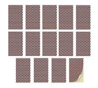 Natural Brown Match Strip Sheet for honeycomb Pattern Natural(14 pieces (5x3cm))
