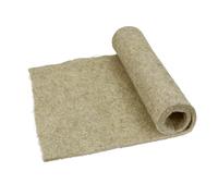 Natural Brown Rabbit Bedding Mat, Soft Animal Floor Covering, 40x100x1 cm