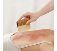 Natural Buffalo Horns Hand-Made Guasha Tool for Face, Body and Head Self-Care Massage SPA Scraping Board