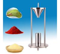 Natural Bulk Density Meter, Stainless Steel Funnel with 12.7mm Aperture Diameter and 60° Taper for Metal and Nonmetal Powder Measurements