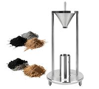 Natural Bulk Density Meter, Stainless Steel Powder Tester, Volumeter for Accurate Density Measurement, Funnel Diameter 12.7mm, Ideal for Powders and Granules