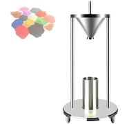Natural Bulk Density Meter with Calibrated Funnel & Cup for Powder Flowability Assessment in R&D and QC Labs, Full Accessory Set Included