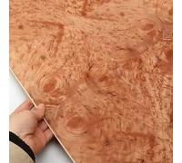 Natural Burl Veneer For Luxury Furniture Decoration Walnut Exotic Wood Grain Size:58x250cm T0.25mm(Rosewood)
