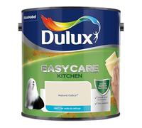 Natural Calico Dulux Easycare Kitchen Matt Emulsion Paint 2.5L - Grease & Stain Resistant, Washable Matt Finish, Durable Interior Paint for Kitchen Walls & Ceilings