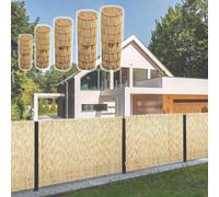 Natural Cane Fencing Decorative Outdoor Privacy Screen for Balcony & Terrace Garden Divider (0.61x27m/2x88.5ft) Ideal for Patios Yards and Outdoor Spaces