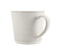 Natural Canvas Textured Large Mug Seconds -