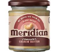 Meridian Foods – Cashew Butter – Smooth 100% Nuts – 3 x 170g