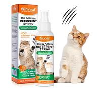 Natural Cat Deterrent Spray 120ml,Kitten-Friendly Repellent with Herbal Formula,Stop Scratching, Biting & Spraying,Safe for Furniture,Sofas,Curtains,Indoor & Outdoor Use,Plant-Based & Pet-Safe