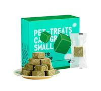 Natural Cat Grass Food - 60g Chew Freeze Dried Snack Pet Cat Natural Grass Food,Catnip Kitten Teeth Care Edible Food Toys for Hair Removal for Bedroom, Study Room