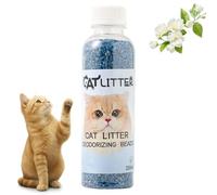 Natural Cat Litter Deodorizer, 250ml Plant-Based Odor Eliminator with Activated Carbon, Magikal Deodorent Beads,Low Dust Formula,Safe for Cats & Humans,Long-Lasting Freshness for Home (jasmine)