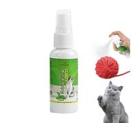 Natural Catnip Spray - 50ml Extract, Calming for Indoor Cats | Perfect For Training Redirecting Bad Behaviors, Cat Toys Enrichment, Playful Interaction, Stress Relief, Stimulation, Feline Sensory