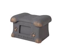 Natural Cement Pet Memorial Urn Shape Cremation Urn Ashes Durable Warm Words Memorial Gift for Preserving Ashes