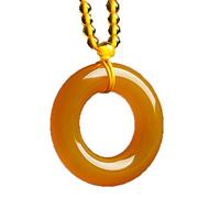 Natural Chalcedony A Goods Safety Pendant Necklace