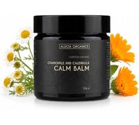 Natural Chamomile and Calendula Calm Balm 50g - Certified Organic Calendula Ointment for Skin, Spots & Blemishes - Cruelty Free Organic Calming Body Balm for Sensitive Skin and Face