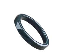 Natural Chinese Hetian Jade Hand Carved Square Bracelet Fashion Boutique Jewelry Female Sapphire Bracelet Popular Gift (Gem Color : 54-56mm)