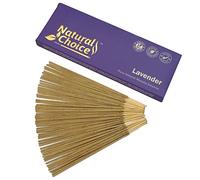 Natural Choice Incense Lavender Incense Sticks 100 Grams, Low Smoke Traditional Incense Sticks Made from Scratch, Never Dipped