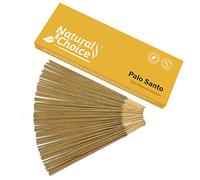 Natural Choice Palo Santo Incense Sticks 100 Grams, Low Smoke Traditional Incense Sticks Made from Scratch, Never Dipped