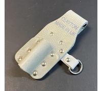 Natural Chrome Leather Single Spanner Holder - Clayton Leather Products