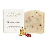 Natural Cilt Grape Seed Soap - 100% Natural Soap - No Harmful Ingredients - Certified - Handmade - Shower Soap for All Skin Types - Shower Gel - Natural Food