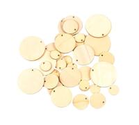 Natural Circle Wood Slices, Wooden Circles Pack of 50 2cm 3cm 4cm 5cm(P4)