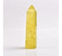 Natural Citrine Point Obelisk - 40-60mm Hexagonal Crystal Tower | Golden Quartz Wand for Jewelry Making & Home Decor | 1pc