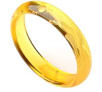 Natural Citrine Quartz Yellow Carved Dragon Phoenix Wealthy Women Bracelet Bangle 55-62mm
