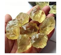 Natural Citrine Raw Rough Mineral Rocks Chunks Yellow Crystal Healing Energy Crystal Specimens for Chakra Reiki Decor Gift(30-45g (1pcs))
