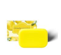 Natural Citronella and Lemongrass Soap, Lemon Soap for Face and Body, Skin Whitening Soap with Lemon and Citronella Extract, Lemongrass Bar Soap for Bathing, Showering, Washing (1)