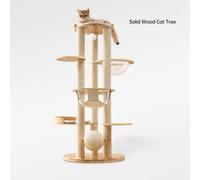 Natural Classic Cat Climbing Frame with Sisal Ball 136cm