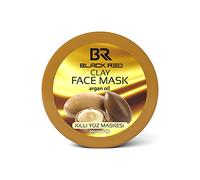 NATURAL CLAY FACE MASK DEEP CLEANSING ARGAN MUD MIRACLE SKIN SMOOTHING ACNE SPOT REMOVAL CURE 400ML