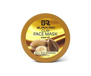 NATURAL CLAY FACE MASK DEEP CLEANSING ARGAN MUD MIRACLE SKIN SMOOTHING ACNE SPOT REMOVAL CURE 400ML