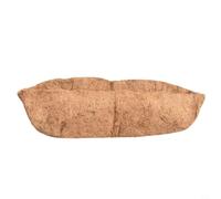 Natural Coco Liner Trough 24 Inch Half Moon Shape(24 inches) | Natural coconut fiber, half moon shape, 24 inch diameter, safe material, reduces watering needs
