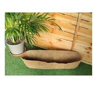 Natural Coco Wall Trough Liner Coco Liner For 30 Inch Wall Basket
