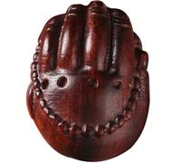 Natural Coffee Wood Bead Charm for DIY Crafting, Handmade Wooden Beads Easy to Paint and Decorate, for Hand Making Work and Photo Props Accessories