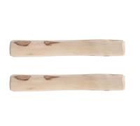 Natural Coffee Wood Dog Chewing Items - 2 Heavy Duty Chew Sticks, Durable and Bite Resistant for Aggressive Puppies, Exercise Enrichment