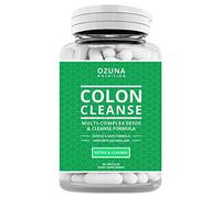 Natural Colon Cleanse Detox Capsules - High Strength Multi-Complex for Bowel Cleanse, Constipation Relief, and Reduced Bloating | Supports Digestion & Metabolism | One Month Supply